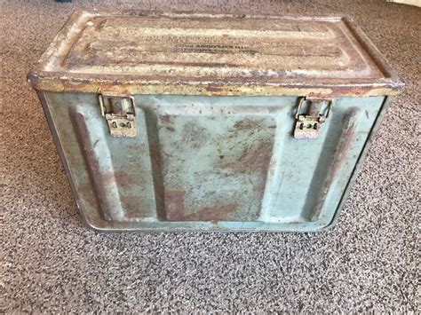 WWII US 1944 20MM MK3 Metallic Ammunition Box MOD1 NOrd 